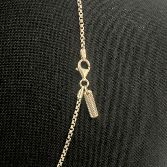 Degs & Sal sterling silver box chain